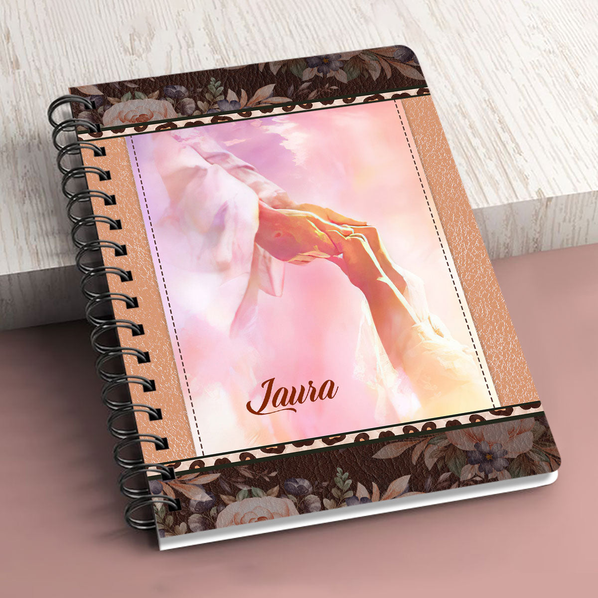 Humble Yourselves Before The Lord And He Will Exalt You Personalized Spiral Notebook, Scripture Gifts For Christian