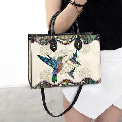 Hummingbird Leather Bag, Women's Pu Leather Bag, Best Mother's Day Gifts