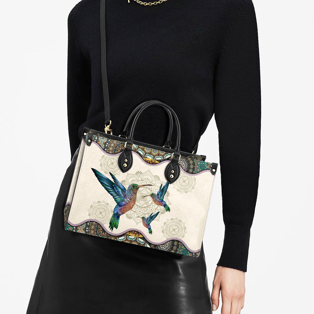 Hummingbird Leather Bag, Women's Pu Leather Bag, Best Mother's Day Gifts