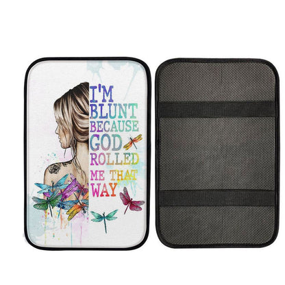 I Am Blunt Boho Hippie Car Armrest Pad - Bohemian Car Armrest Pad , Christ Car Armrest Accessories