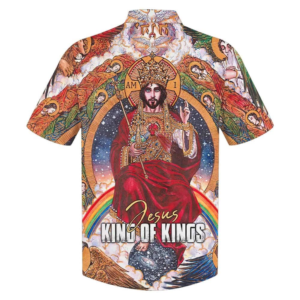 I Am Jesus King Of Kings Christian Faith Hawaiian Shirt For Men, Christian Hawaiian Shirt, Gift For Christian