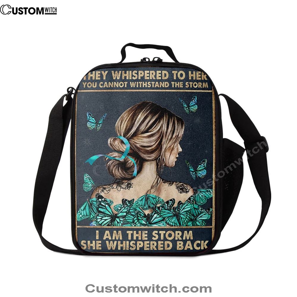 I Am The Storm Lunch Bag 2, Encouragement Gifts For Women