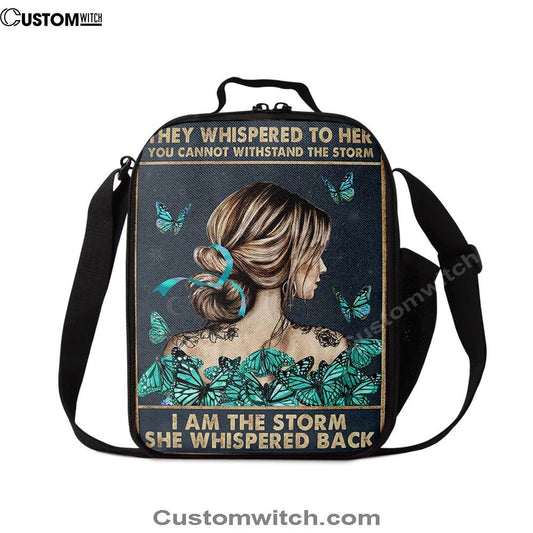 I Am The Storm Lunch Bag 2, Encouragement Gifts For Women
