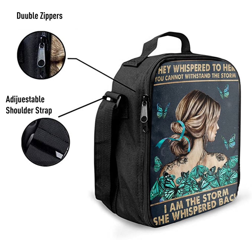 I Am The Storm Lunch Bag 2, Encouragement Gifts For Women