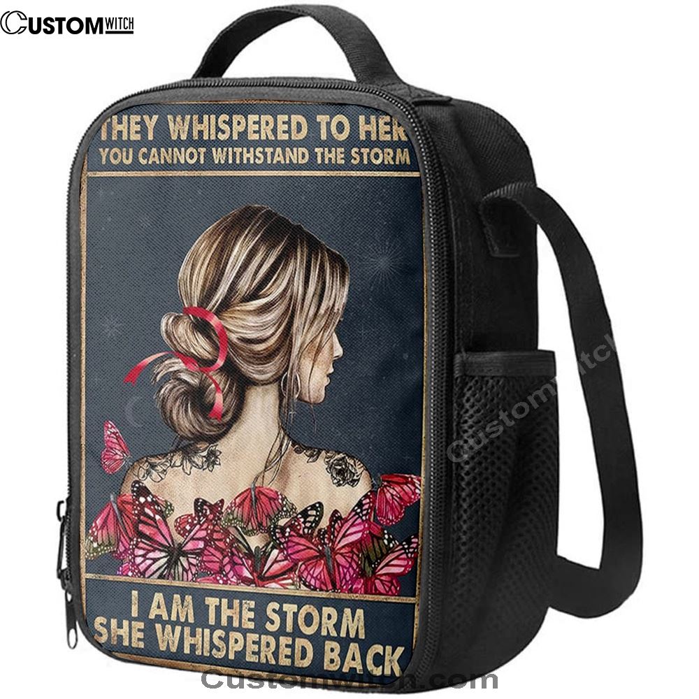 I Am The Storm Lunch Bag, Encouragement Gifts For Women