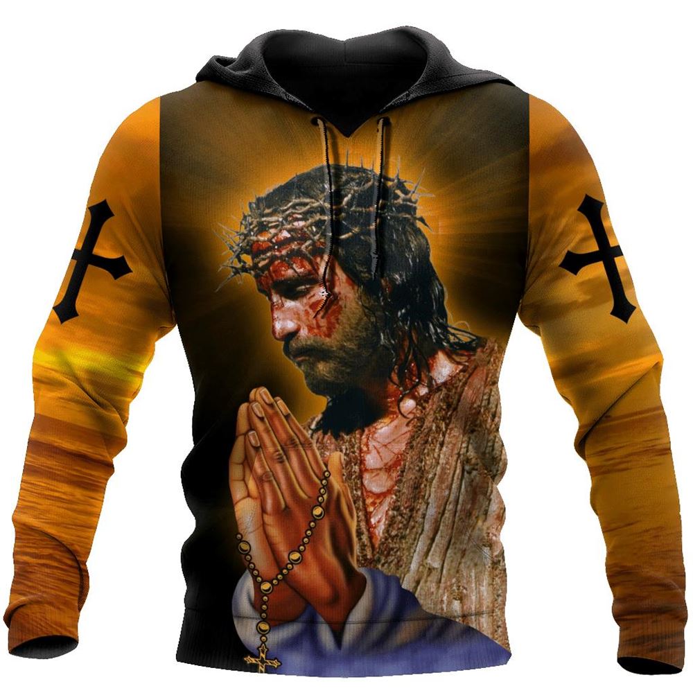 I Believe In God Our Father And Christ The Son God 3D Hoodie For Man And Women, Jesus Printed 3D Hoodie