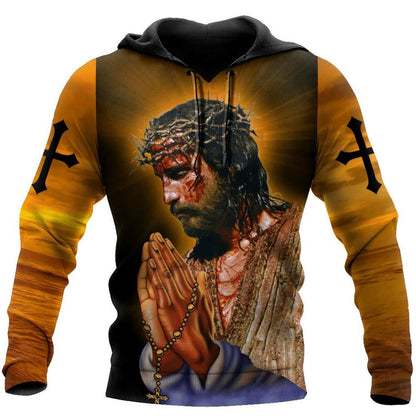 I Believe In God Our Father And Christ The Son God 3D Hoodie For Man And Women, Jesus Printed 3D Hoodie