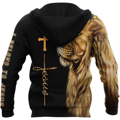 I Belong To Jesus God 3D Hoodie For Man And Women, Jesus Printed 3D Hoodie