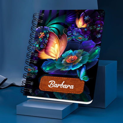 I Can Do All Things Through Christ Personalized Spiral Notebook, Scripture Gifts For Christian