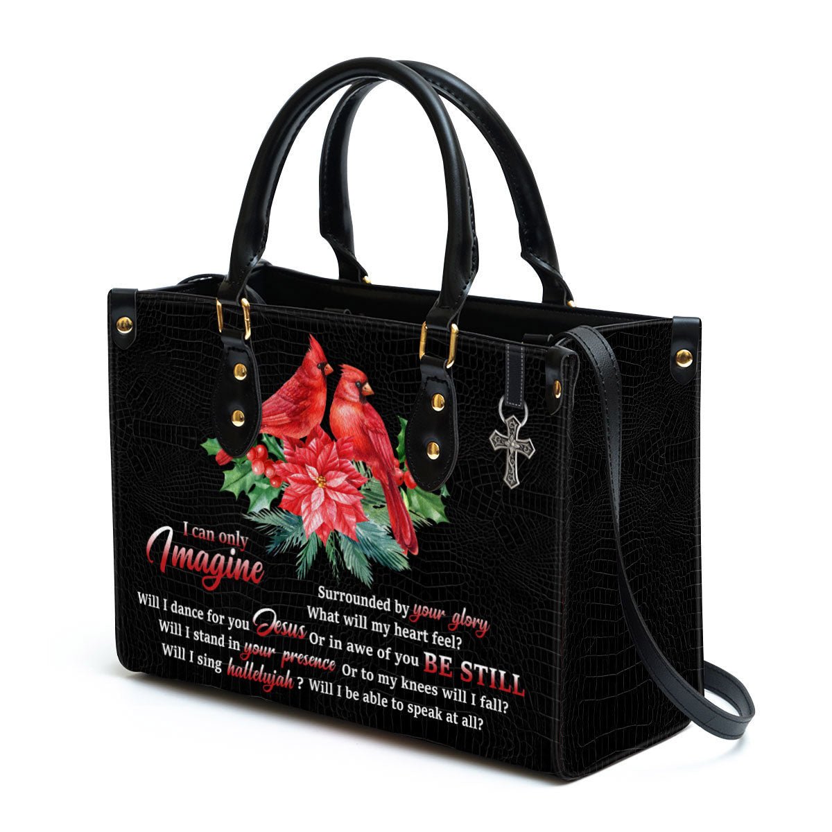 I Can Only Imagine Leather Bag, Christian Pu Leather Bags For Women