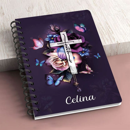 I Can Only Imagine Personalized Spiral Notebook, Scripture Gifts For Christian