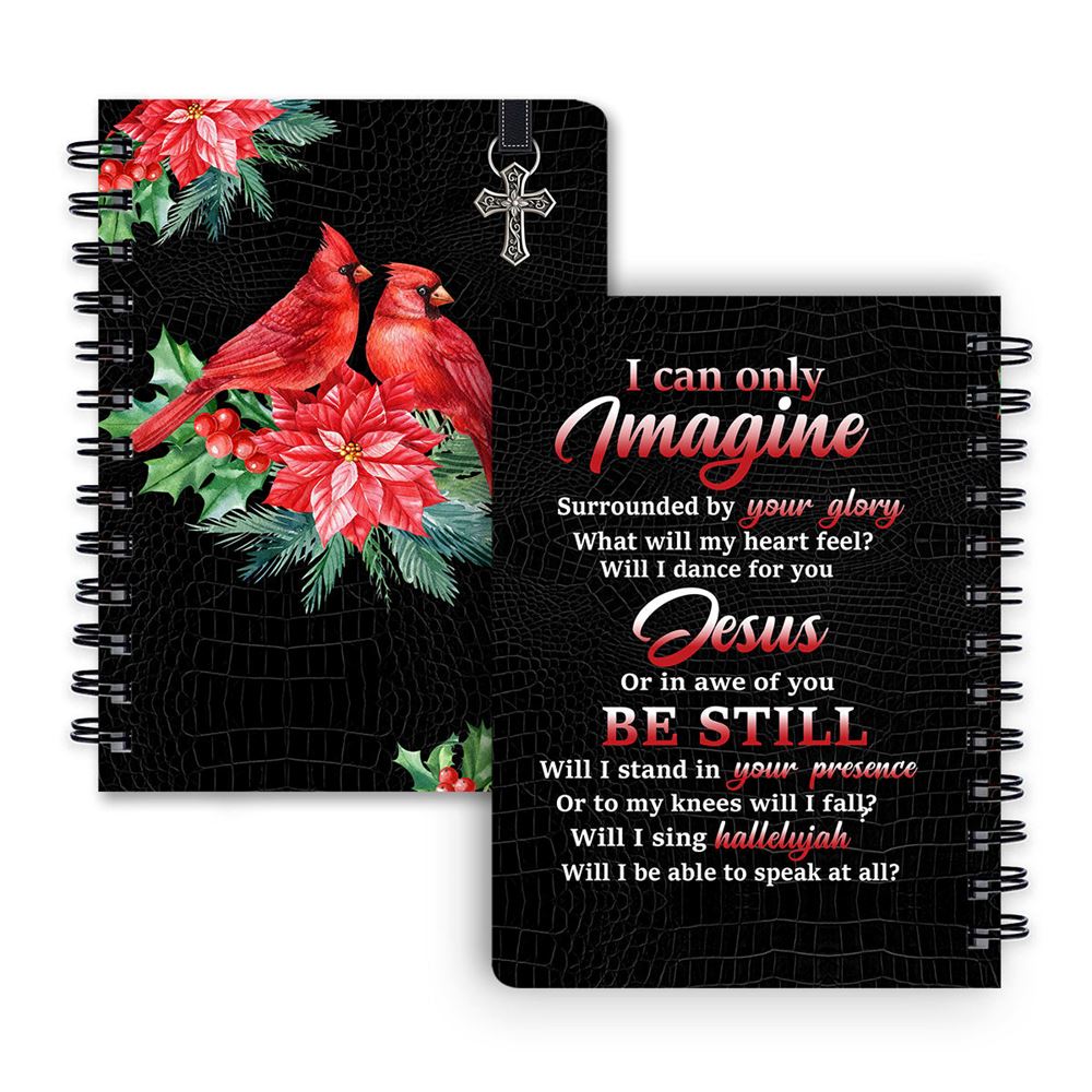 I Can Only Imagine Spiral Notebook, Scripture Gifts For Christian