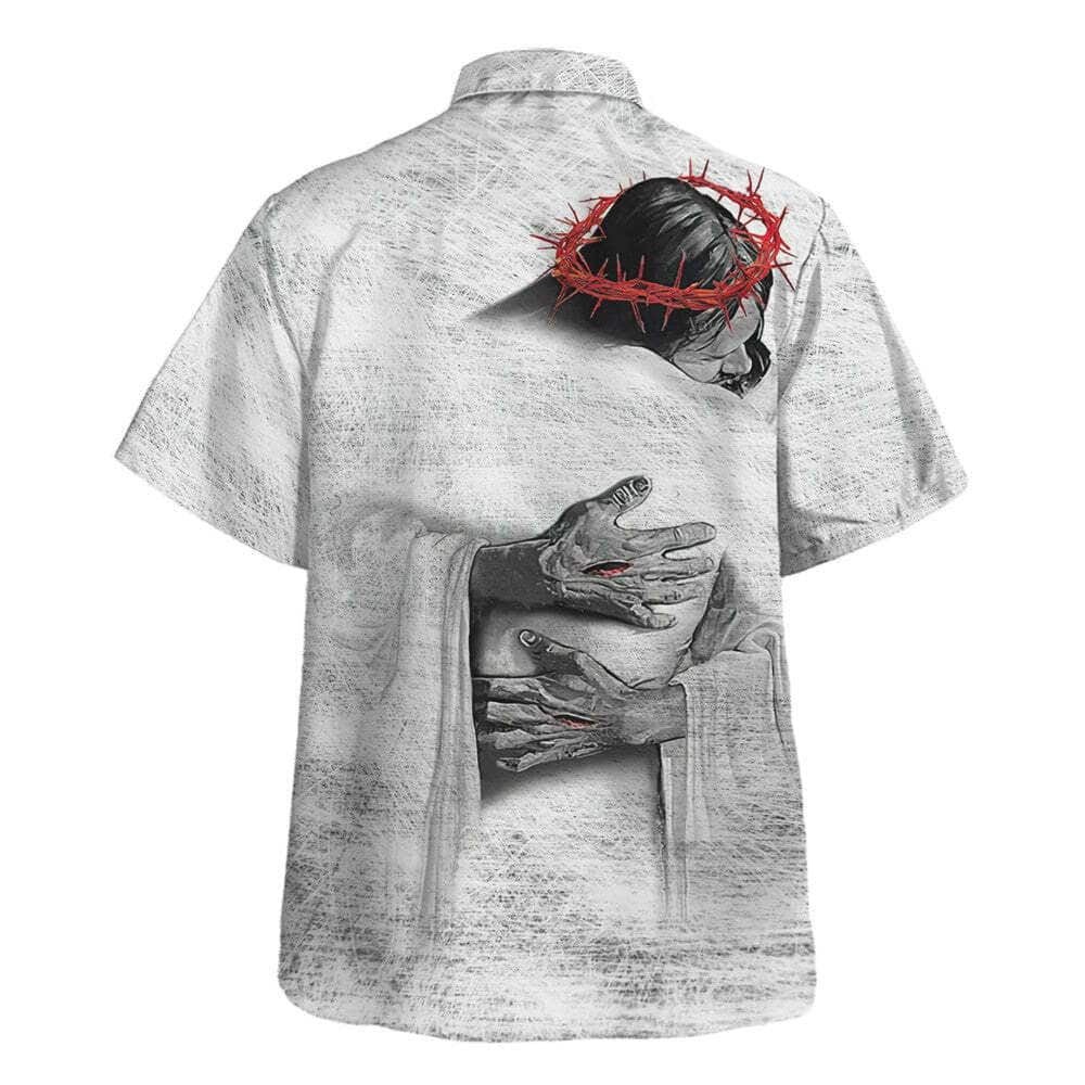 I Fell In Love With The Man Who Died For Me Faith Hawaiian Shirt For Men, Christian Hawaiian Shirt, Gift For Christian