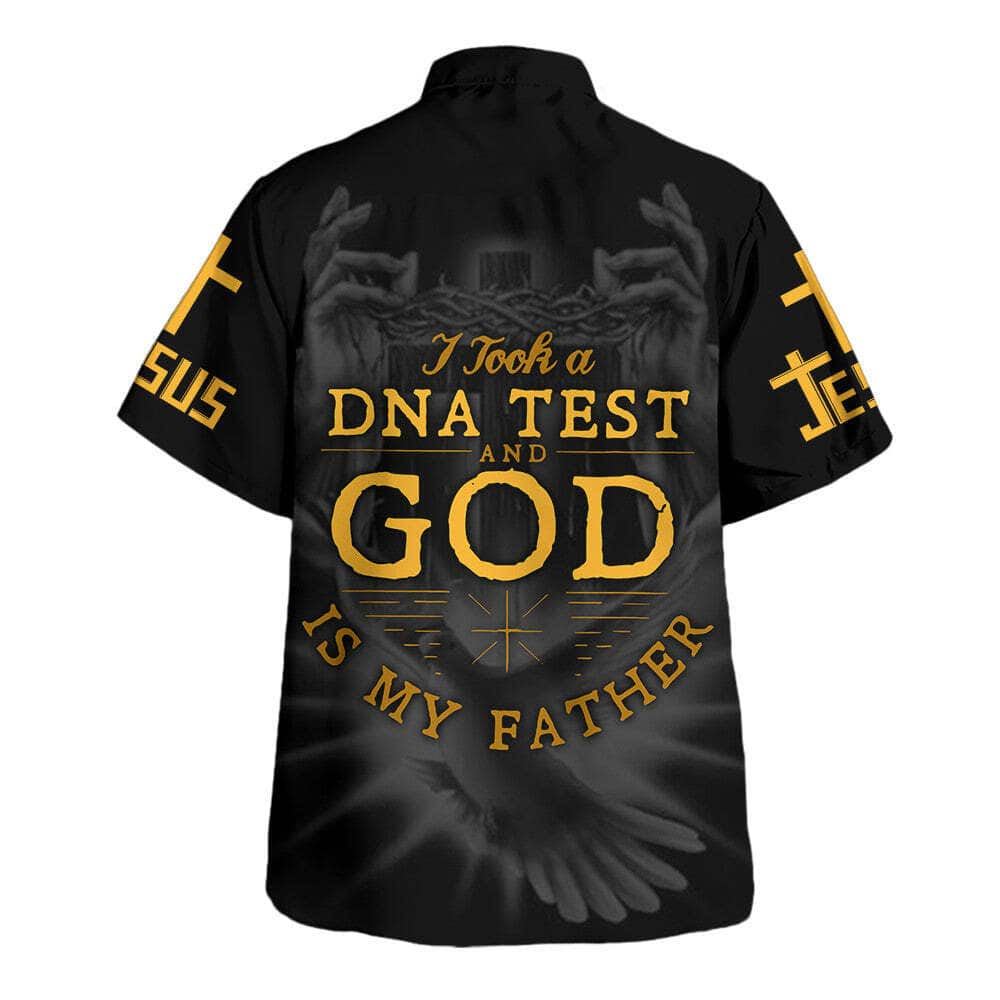 I Took A DNA Test And God Is My Father Hawaiian Shirt For Men, Christian Hawaiian Shirt, Gift For Christian