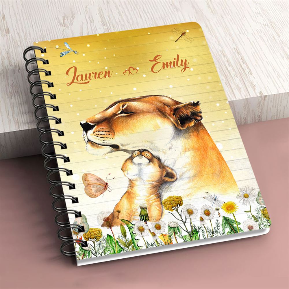 I Will Always Be Your Little Girl Personalized Spiral Notebook For Mom, Christian Spiral Notebooks