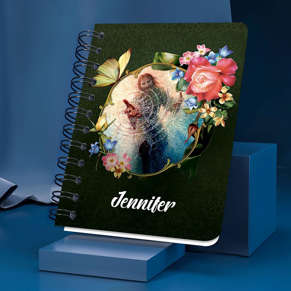 I Will Help You Personalized Spiral Notebook, Christian Spiral Notebooks