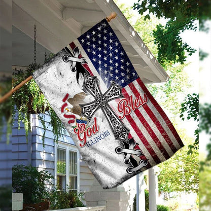 I'm Always With You Cardinal Flag, Outdoor Christian House Flag, Christian Flag, Scripture Flag, Garden Banner