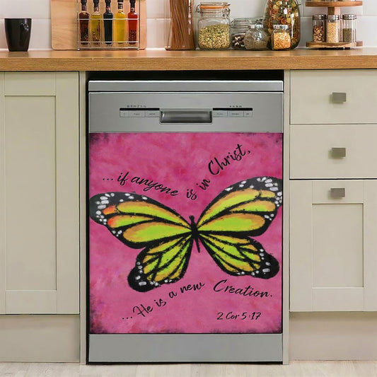 I'm On Team Jesus Dishwasher Cover, Lion & Warrior Dishwasher Stickers, Jesus Kitchen Decor