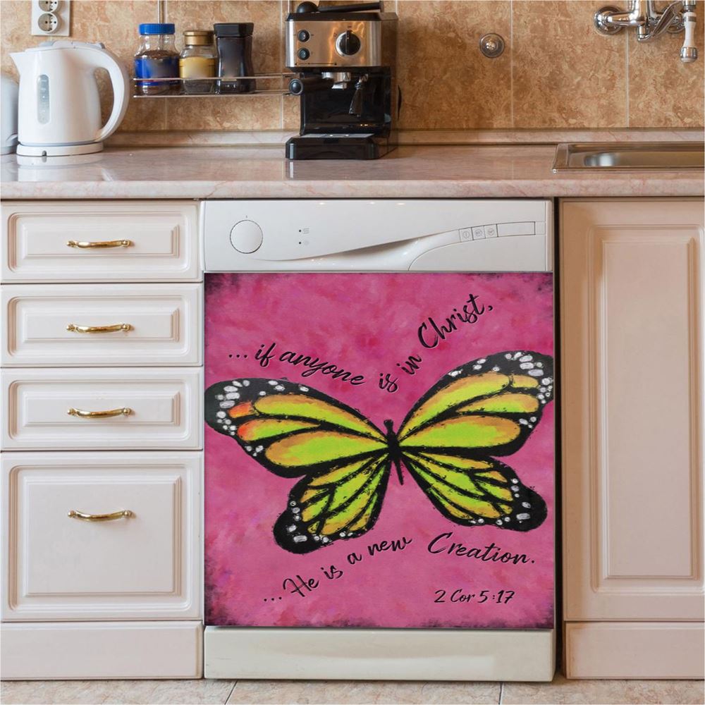I'm On Team Jesus Dishwasher Cover, Lion & Warrior Dishwasher Stickers, Jesus Kitchen Decor