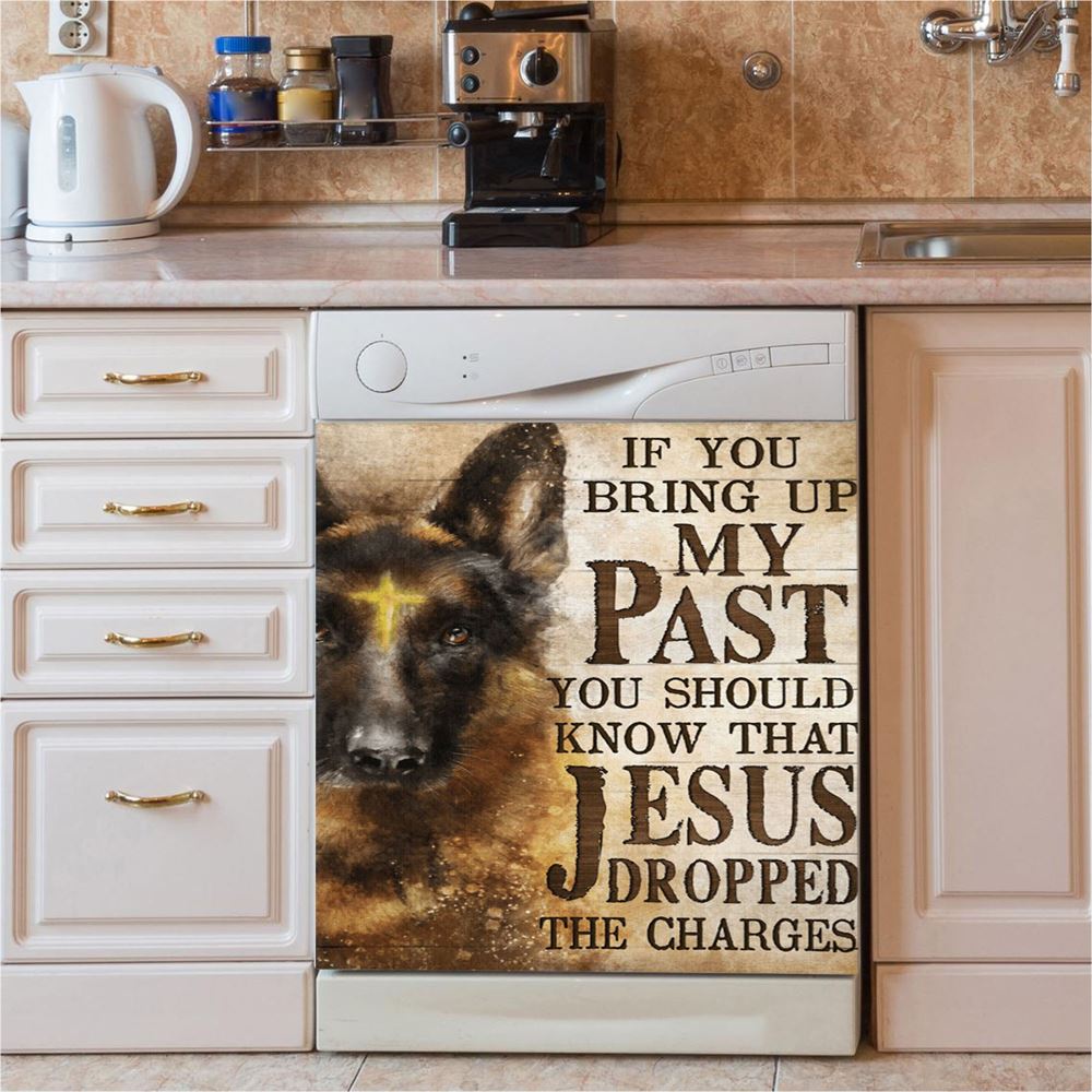 I'm Thankful Every Day Blue Sea Turtle Dishwasher Cover, Bible Verse Dishwasher Stickers, Christian Inspirational Kitchen Decor
