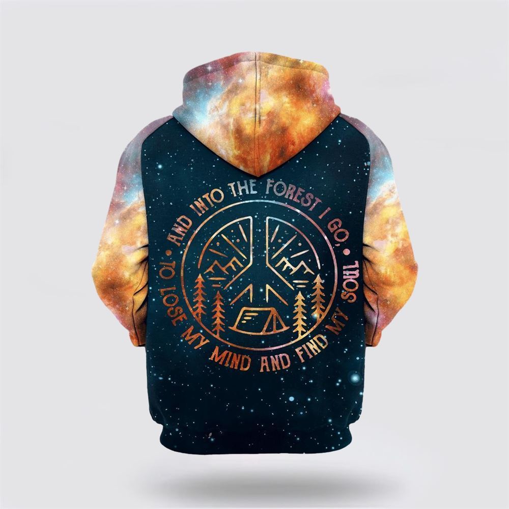 Into The Forest I Go Christmas All Over Print 3D Hoodie For Men & Women, Christmas Hoodie Cute, Christmas Gift, Christmas Fashion