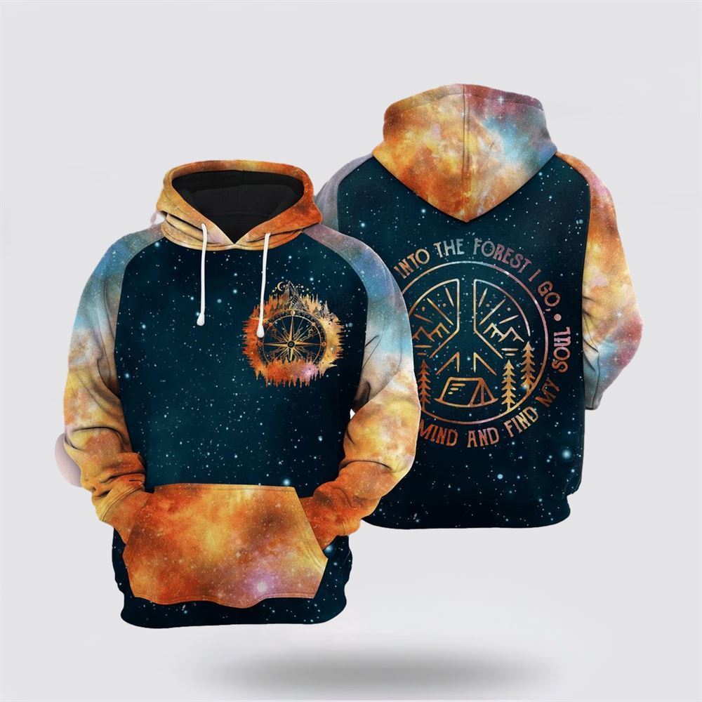 Into The Forest I Go Christmas All Over Print 3D Hoodie For Men & Women, Christmas Hoodie Cute, Christmas Gift, Christmas Fashion