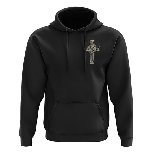 Irish By Blood American By Birth Wings Cross All Over Print 3D Hoodie, Christian Hoodie, Christian Sweatshirt, Bible Verse Shirt