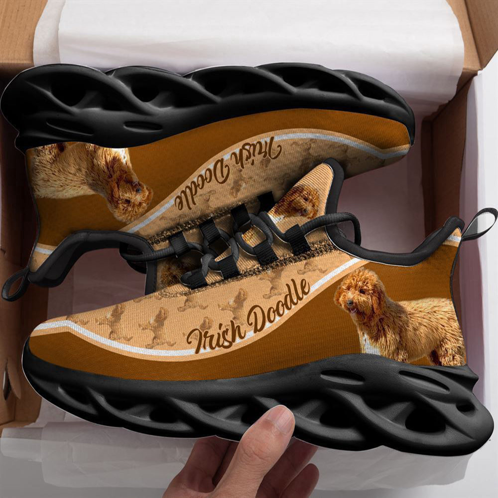 Irish Doodle Max Soul Shoes For Men Women, Running shoes For Dog Lovers, Max Soul Shoes, Dog Shoes Running