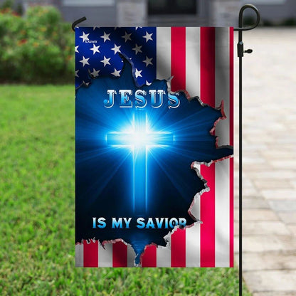 Jesus American House Flags, Christian Flag, Scripture Flag, Garden Banner