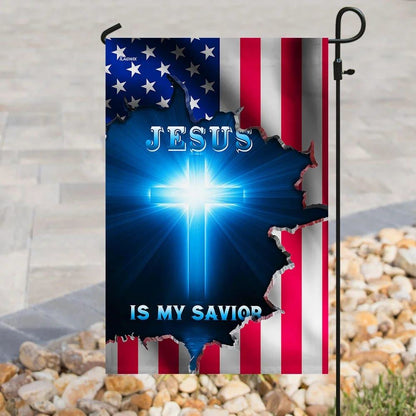 Jesus American House Flags, Christian Flag, Scripture Flag, Garden Banner