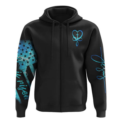 Jesus And Dove Watercolor All Over Print 3D Hoodie, Christian Hoodie, Christian Sweatshirt, Bible Verse Shirt