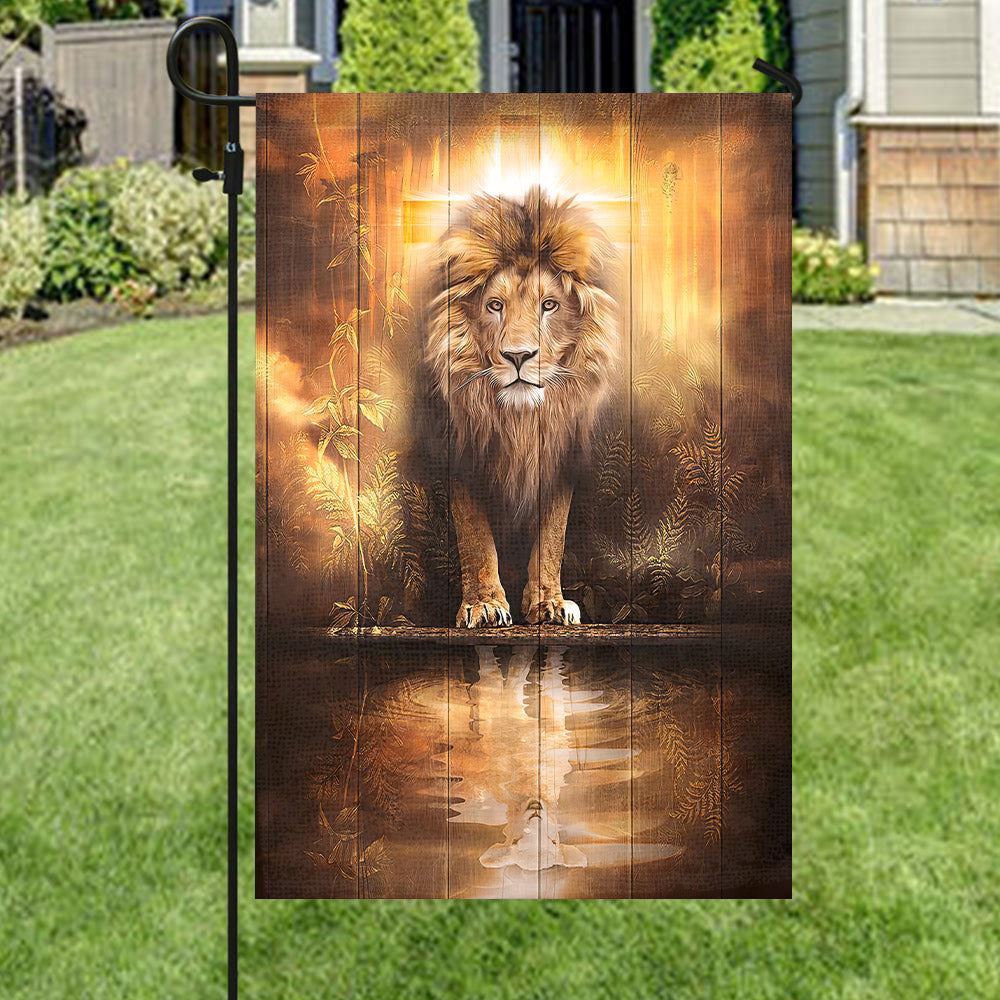 Jesus And Lamb Flag, Christian's Flag, Garden Decor, Garden Flag Stand, Christian Flag, Scripture Flag, Garden Banner