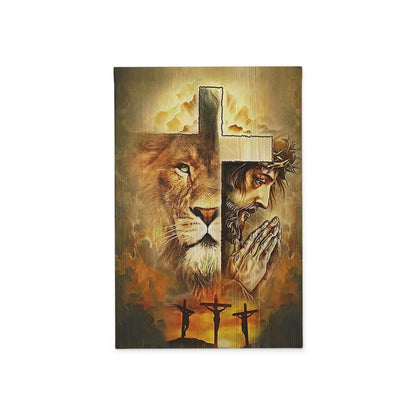 Jesus And Lion, Christian's Flag, Garden Decor, Garden Flag Stand, Christian Flag, Scripture Flag, Garden Banner