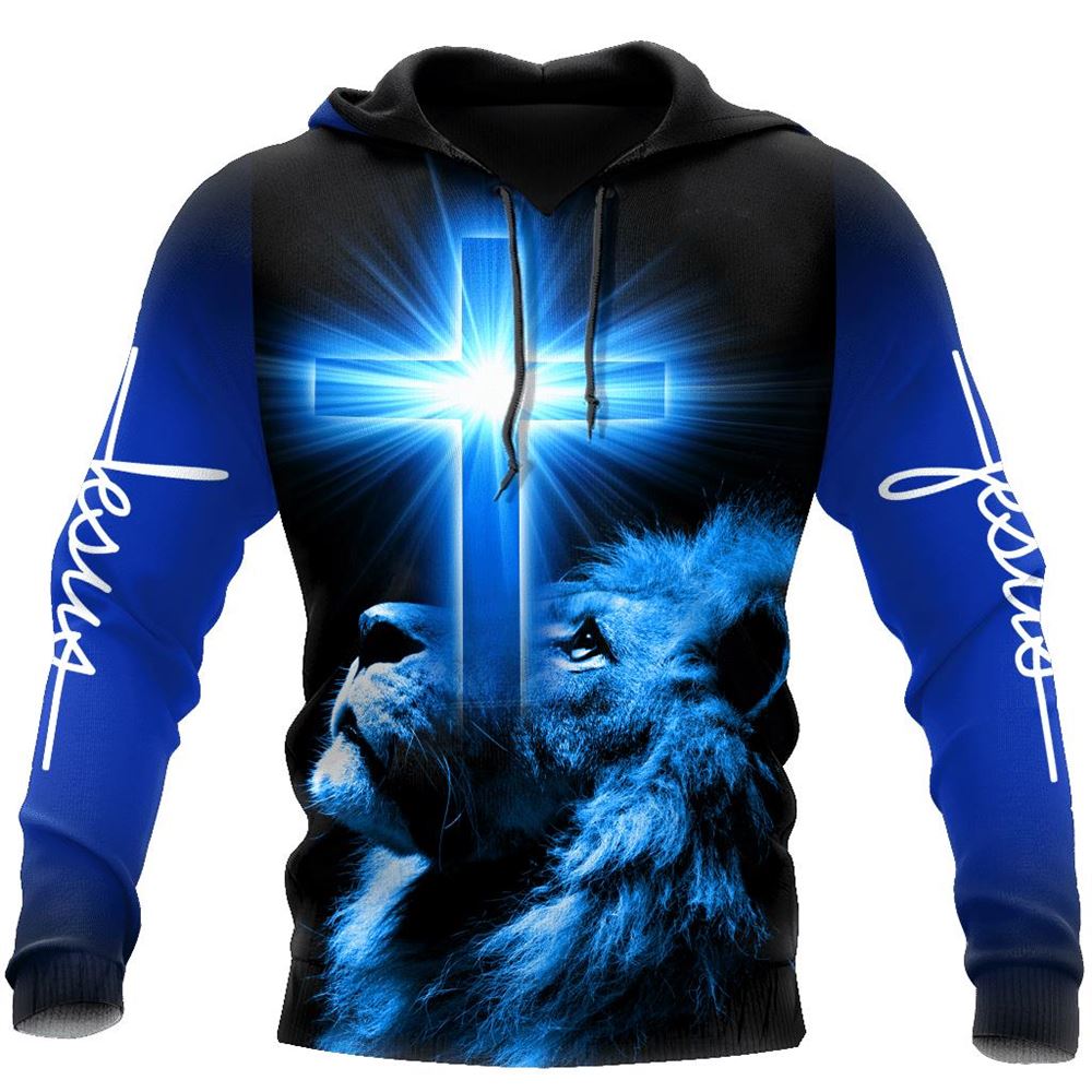 Jesus Because Of Him Heaven Knows My Name God 3D Hoodie For Man And Women, Jesus Printed 3D Hoodie