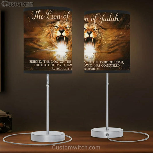 Jesus Behold The Lion Of The Tribe Of Judah Table Lamb