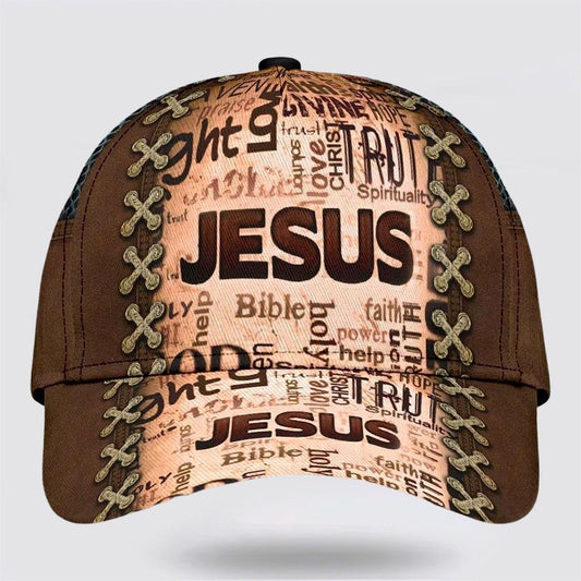 Jesus Bible Verse Holy All Over Print Baseball Cap, God Cap, Gift Ideas For Male