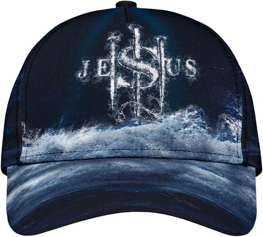 Jesus Changed My Life All Over Print Baseball Cap, God Cap, Gift Ideas For Male