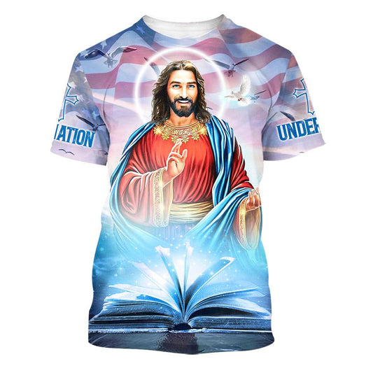 Jesus Christ 1 All Over Print 3D T-Shirt, Gift For Christian, Jesus Shirt