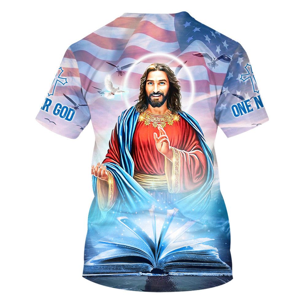 Jesus Christ 1 All Over Print 3D T-Shirt, Gift For Christian, Jesus Shirt