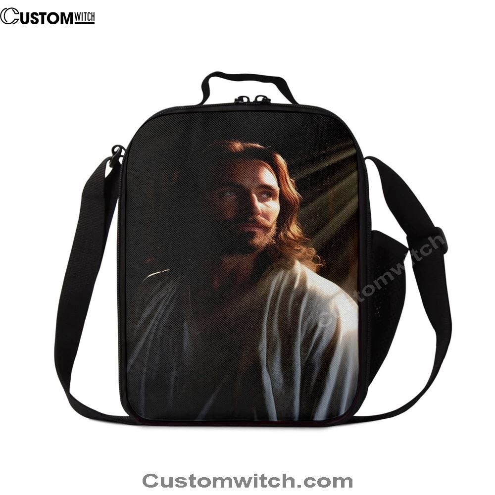 Jesus Christ Art Lunch Bag, Christian Lunch Box For School, Picnic