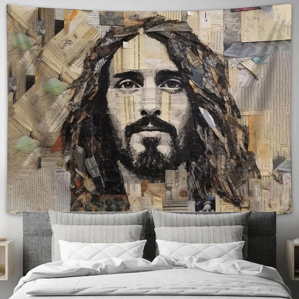 Jesus Christ Art Tapestry Prints - Jesus Christ Picture - Jesus Tapestry Art