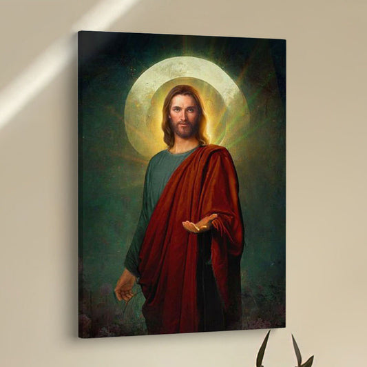 Jesus Christ Canvas Pictures - Christian Wall Art - Jesus Canvas Art