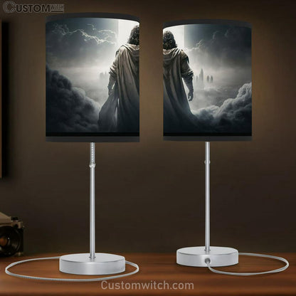 Jesus Christ Table Lamb Pictures - Faith Art - Christian Table Lamb Gift Decor