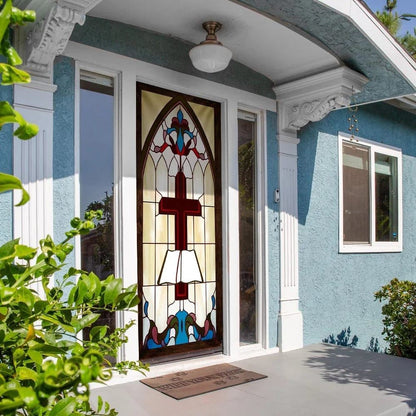 Jesus Christ Cross Door Cover, Christian Door Decor, Door Christian Church, Christian Door Plaques