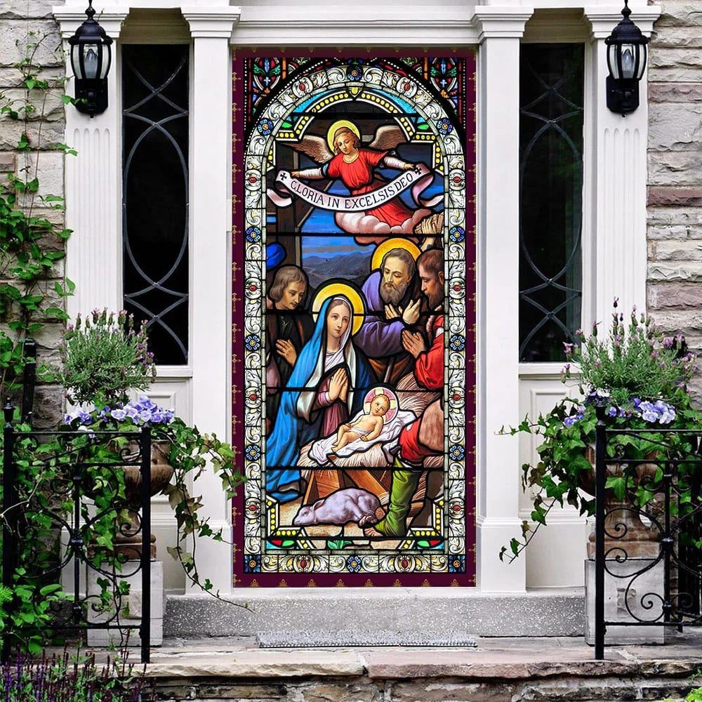 Jesus Christ Family Door Cover, Christian Door Decor, Door Christian Church, Christian Door Plaques