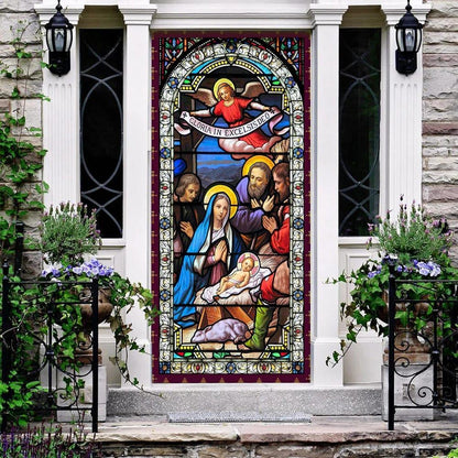 Jesus Christ Family Door Cover, Christian Door Decor, Door Christian Church, Christian Door Plaques