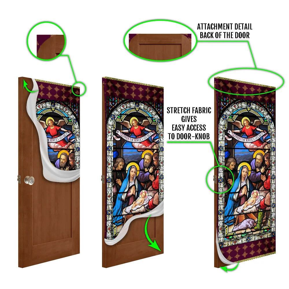Jesus Christ Family Door Cover, Christian Door Decor, Door Christian Church, Christian Door Plaques