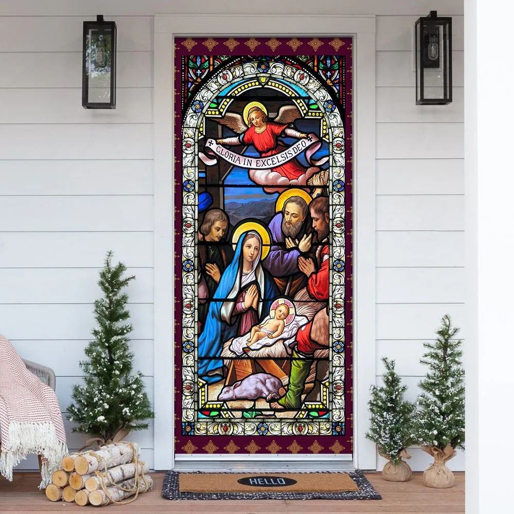 Jesus Christ Family Door Cover, Christian Door Decor, Door Christian Church, Christian Door Plaques