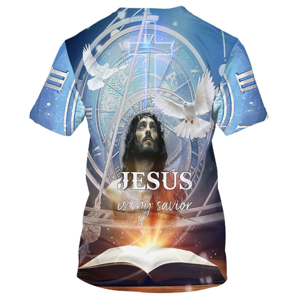 Jesus Christ Is My Savior, Bible All Over Print 3D T-Shirt, Gift For Christian, Jesus Shirt