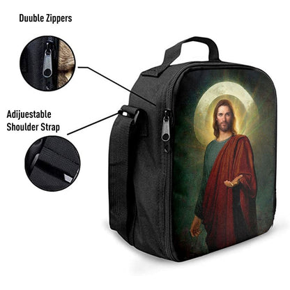 Jesus Christ Lunch Bag, Christian Lunch Box For School, Picnic